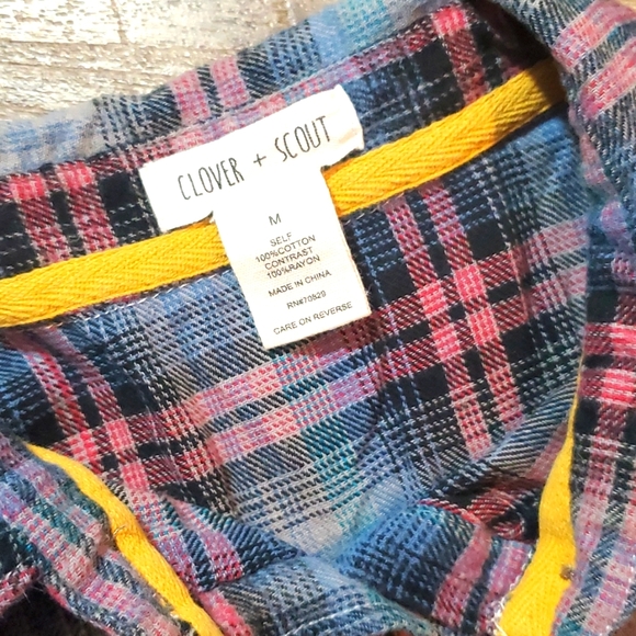 CLOVER + SCOUT Boho Flannel Sz. M - Picture 5 of 6